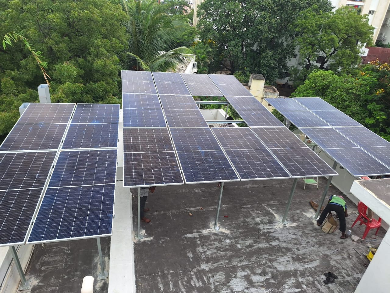 Expert solar panel installation services in Sangareddy