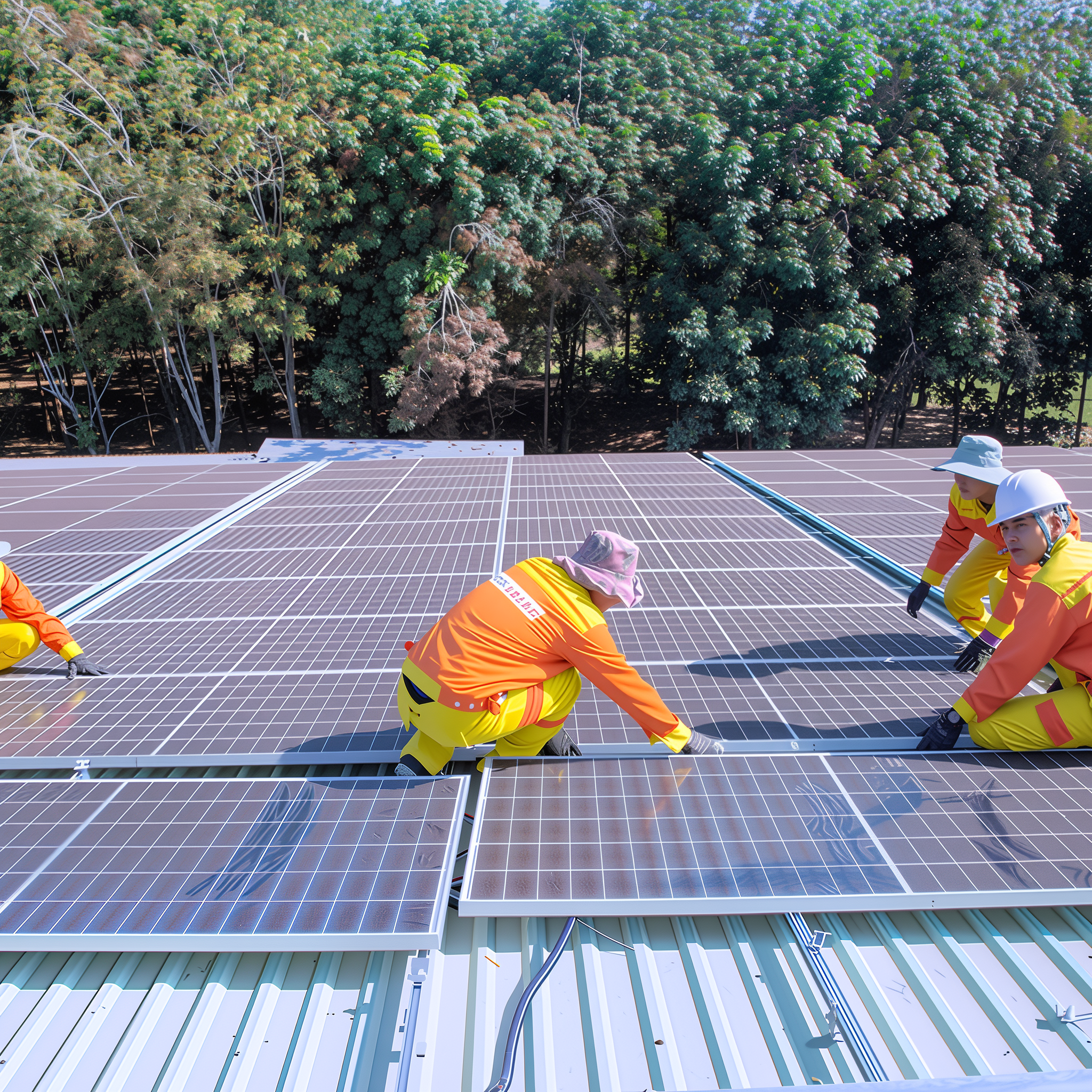 Clean and renewable solar electricity for home use